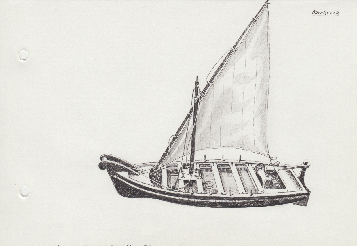 017-Barcaccia - da modellino del Museo Navale Tecnico di La Spezia